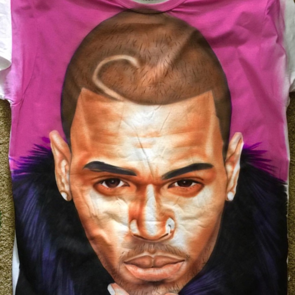 Custom airbrush designs on shirts